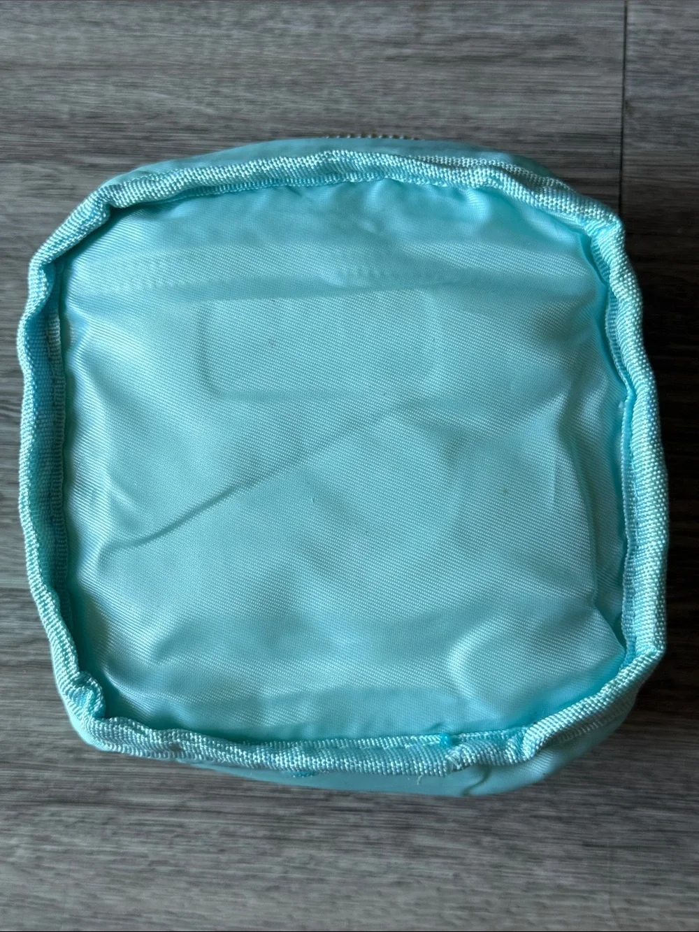 Airplane Mini Nylon Makeup Bag  Pearl Patch Pouch